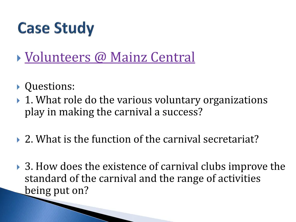 volunteers @ mainz central