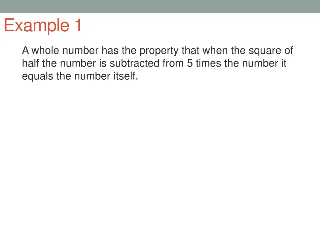 example 1
