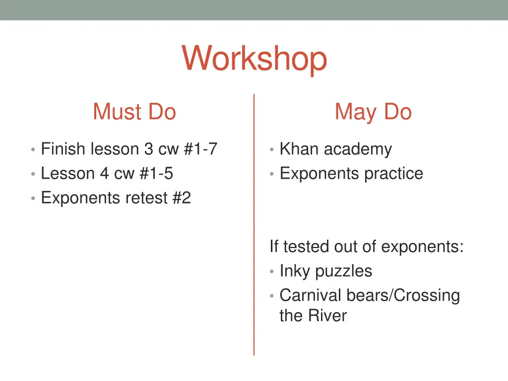 workshop 3