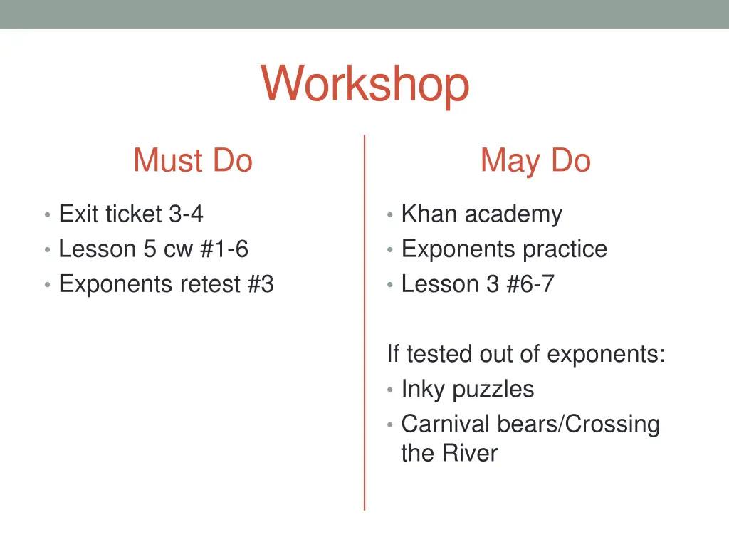 workshop 4