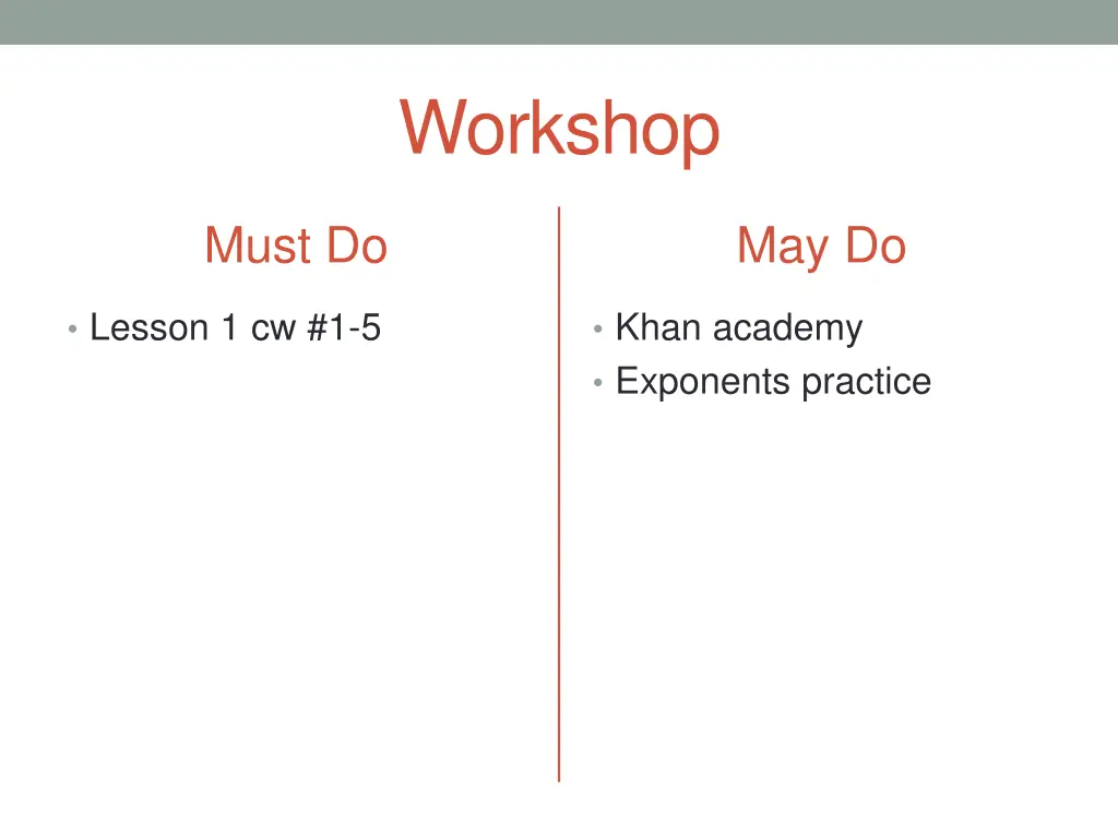 workshop