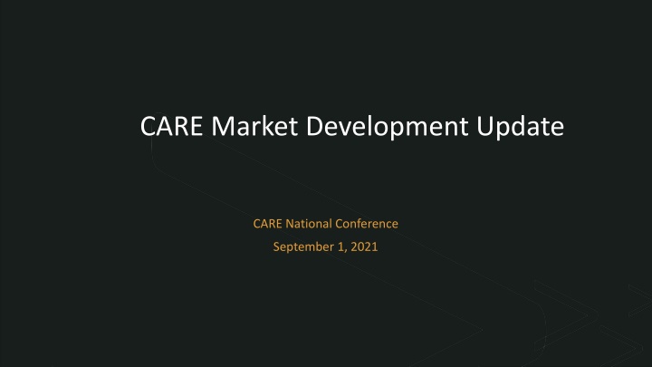 care market development update