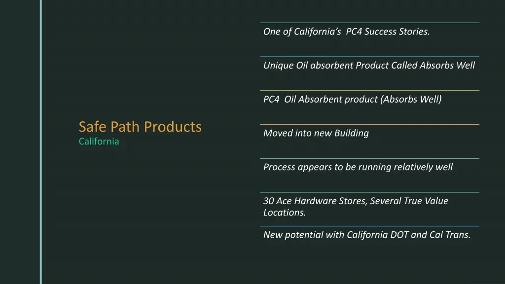 one of california s pc4 success stories
