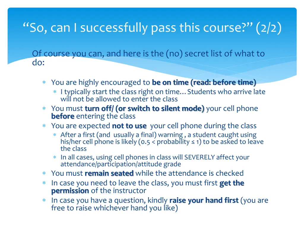 so can i successfully pass this course 2 2