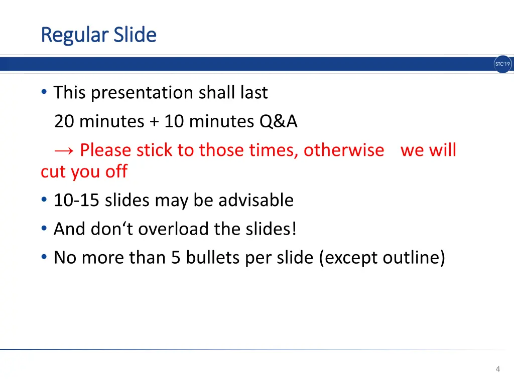 regular slide regular slide