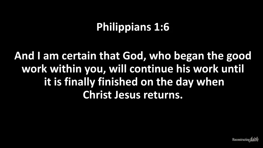 philippians 1 6