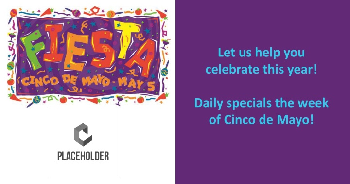 let us help you celebrate this year