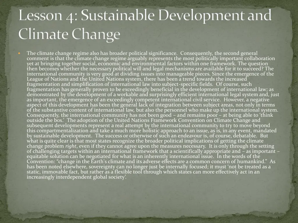 lesson 4 sustainable development and climate 4