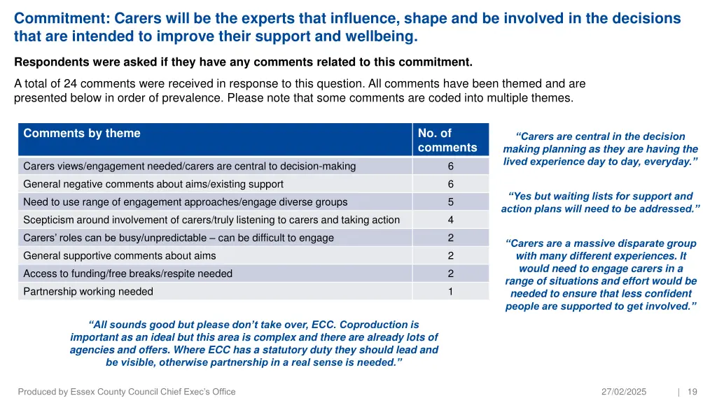 commitment carers will be the experts that 1