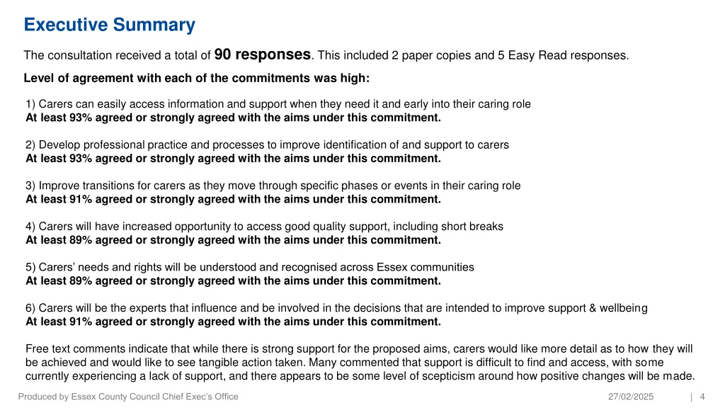 executive summary