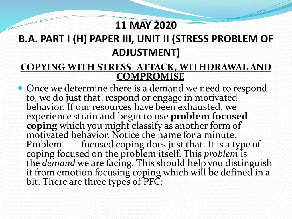 11 may 2020