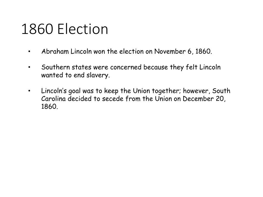 1860 election