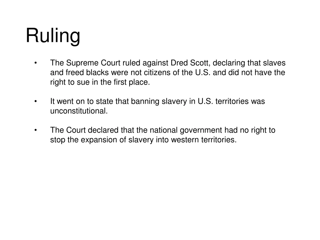 ruling