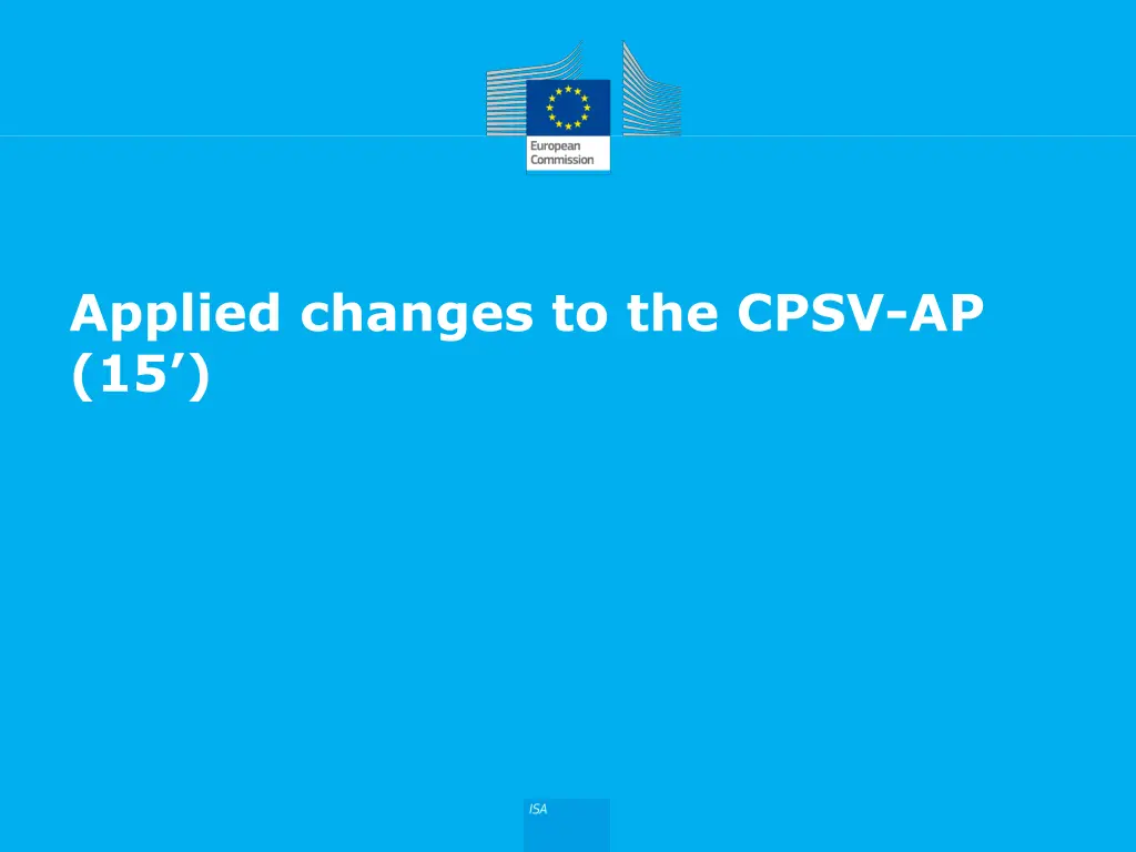 applied changes to the cpsv ap 15