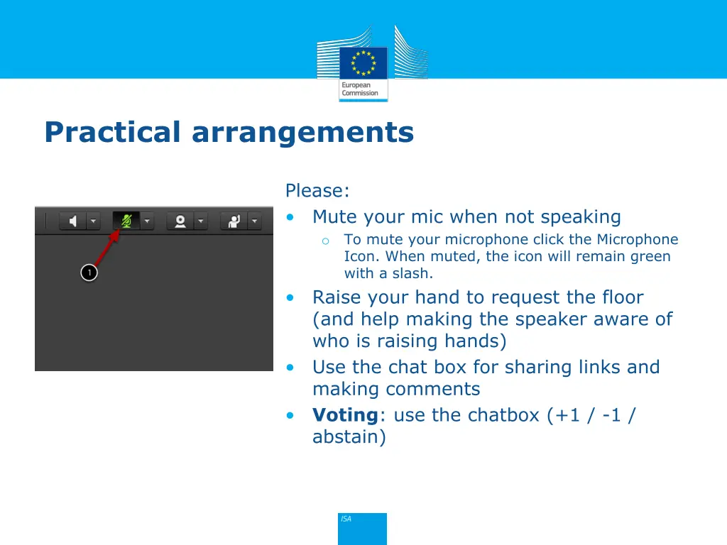 practical arrangements