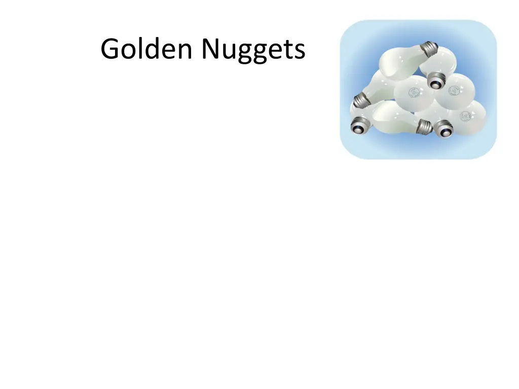 golden nuggets