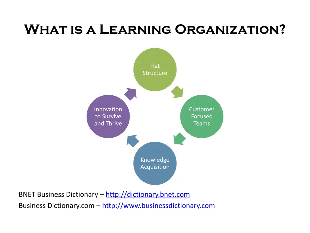 what is a learning organization