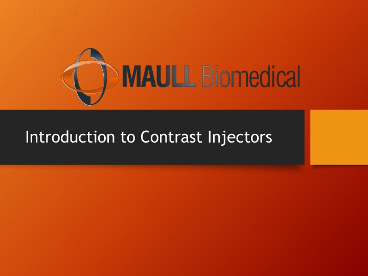 introduction to contrast injectors