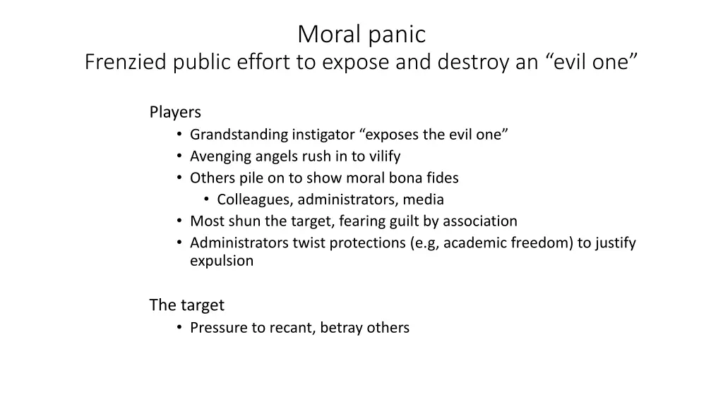moral panic