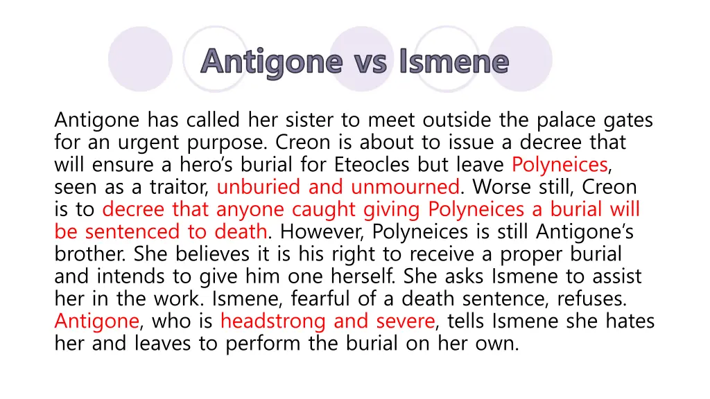 antigone vs ismene