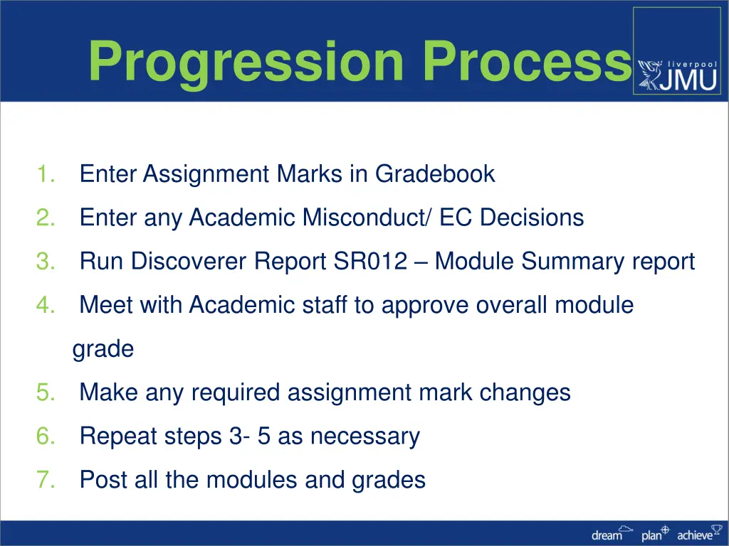 progression process 1