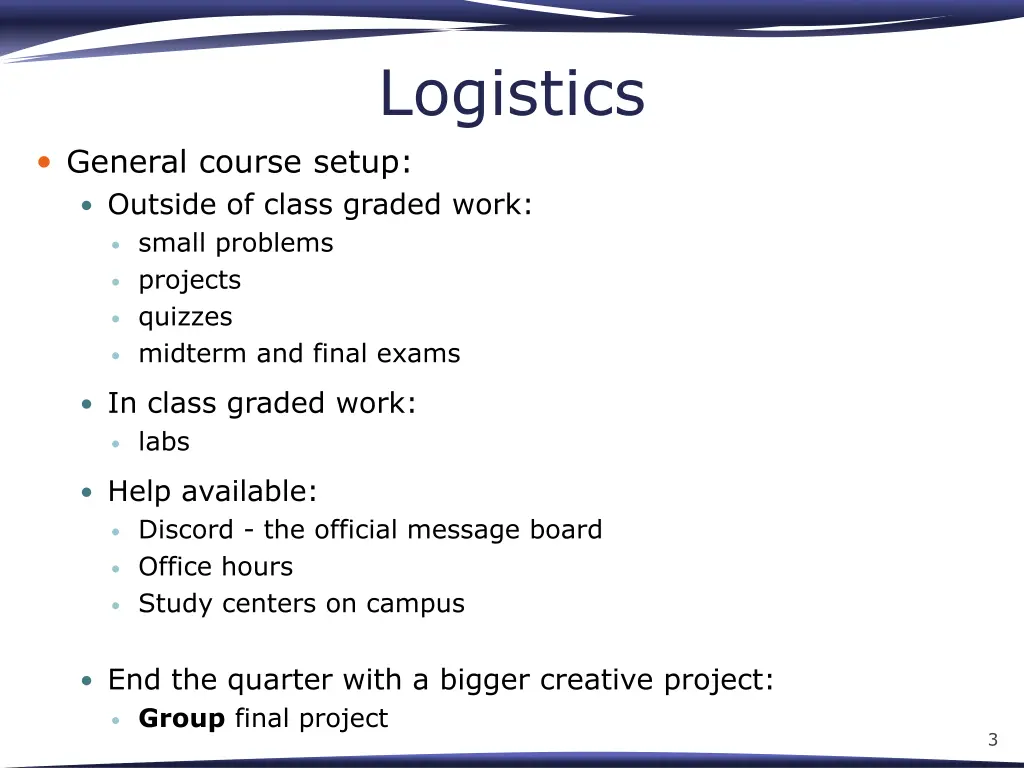 logistics