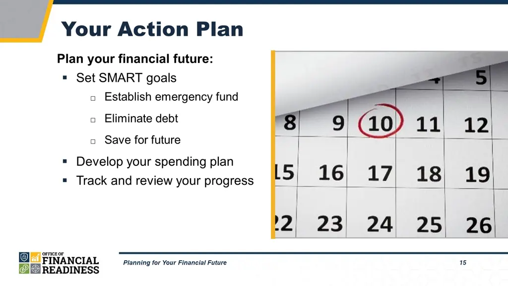 your action plan your action plan