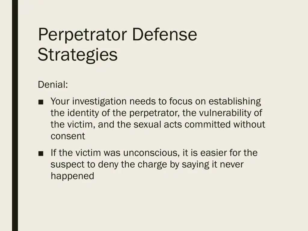 perpetrator defense strategies 1