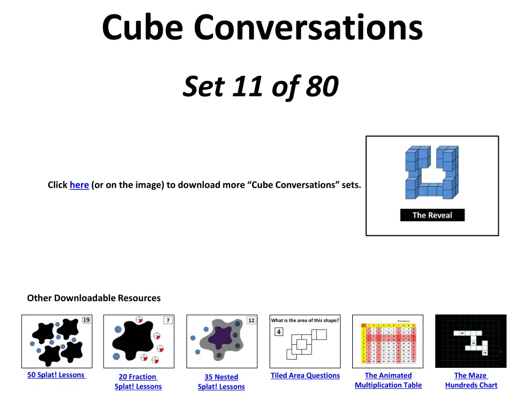 cube conversations 1