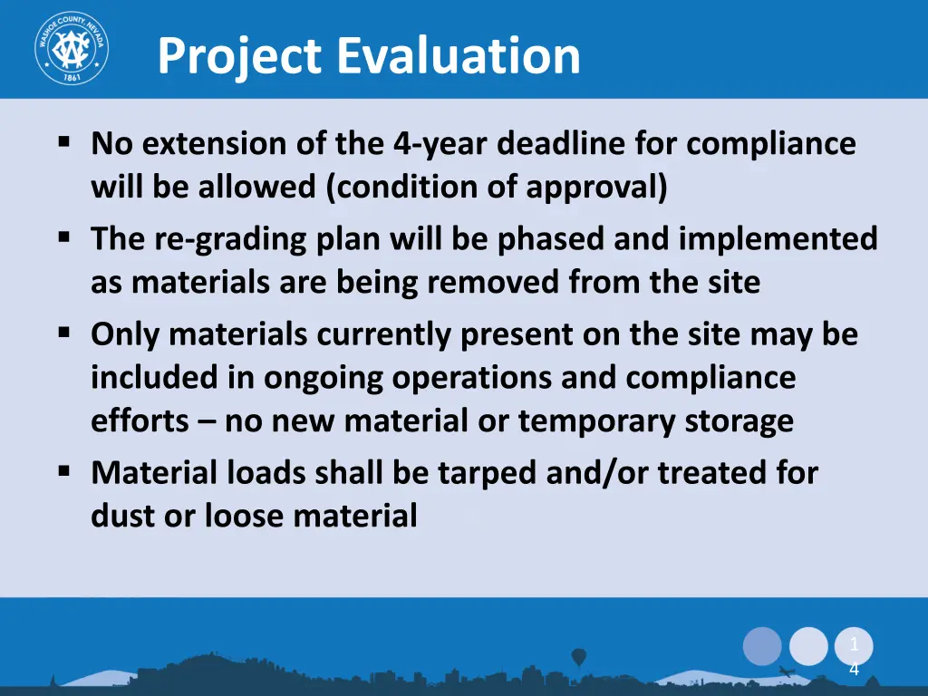 project evaluation 1