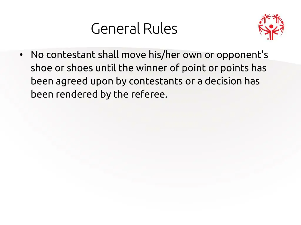 general rules 2