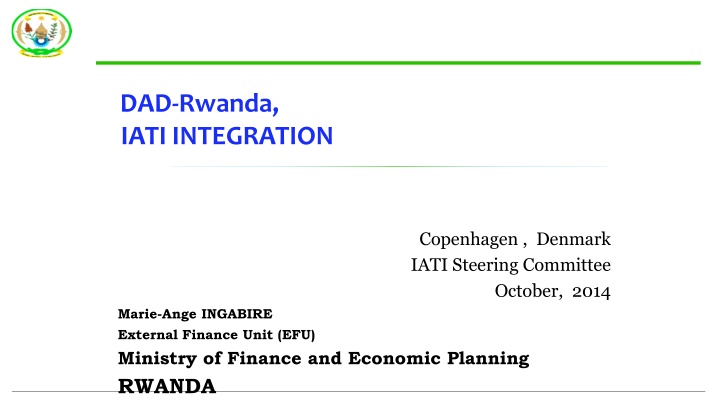 dad rwanda iati integration