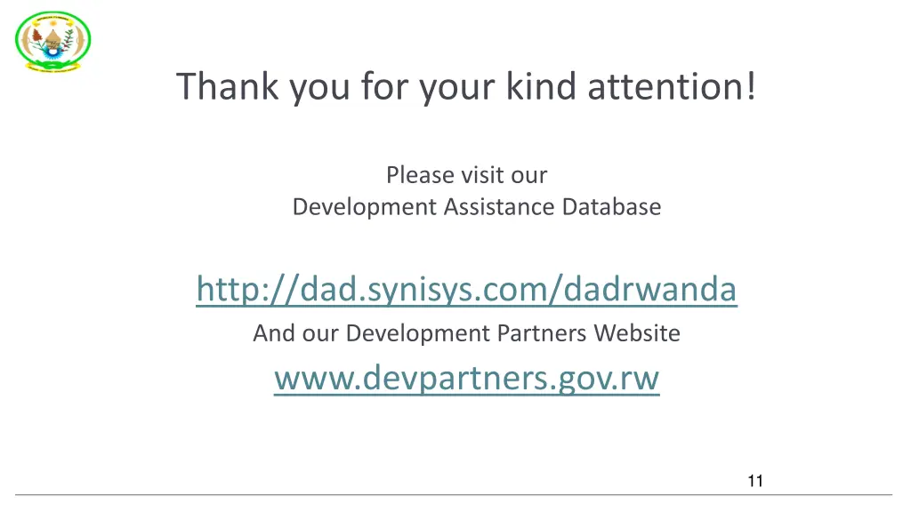 thank you for your kind attention