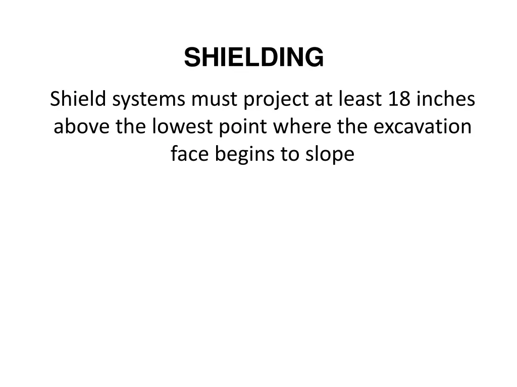 shielding
