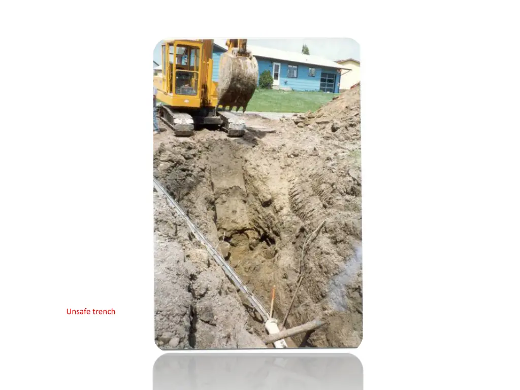 unsafe trench