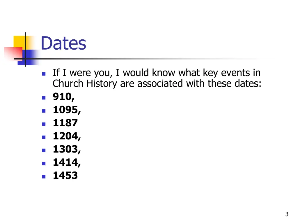 dates