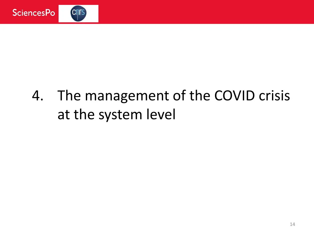 4 the management of the covid crisis