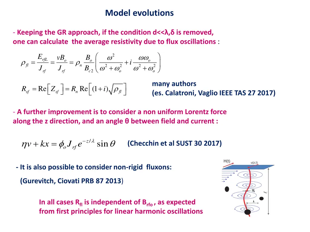 model evolutions