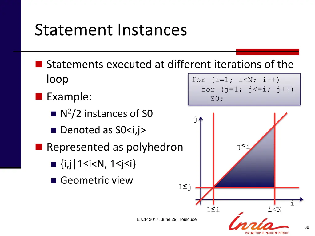 statement instances