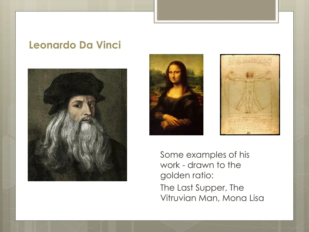 leonardo da vinci