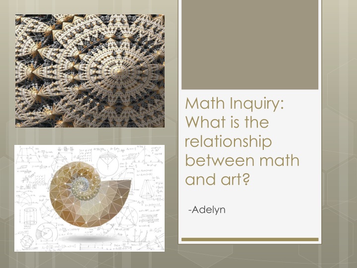 math inquiry what is the relationship between
