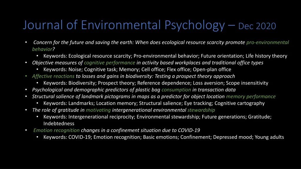 journal of environmental psychology dec 2020 1