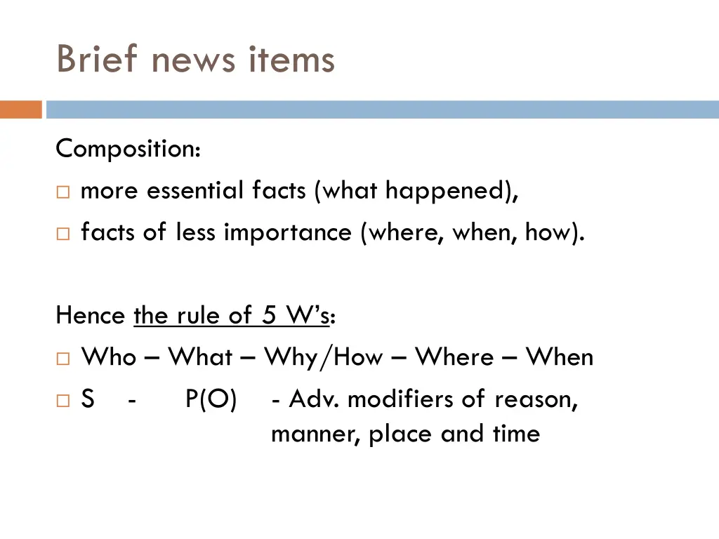 brief news items 3