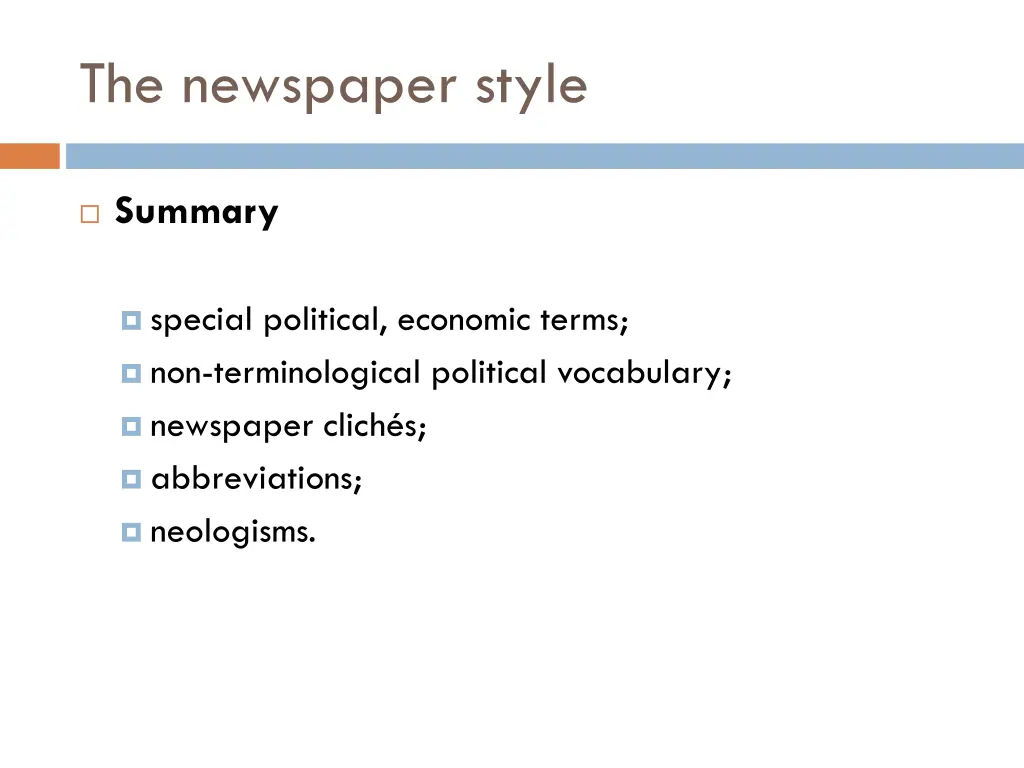 the newspaper style 4