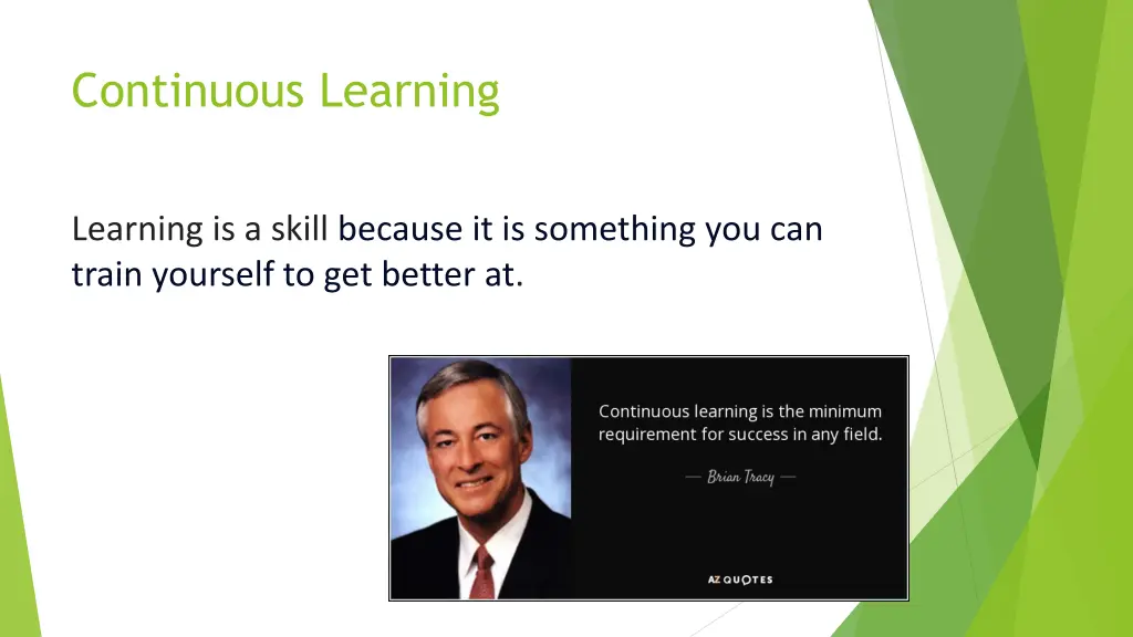 continuous learning