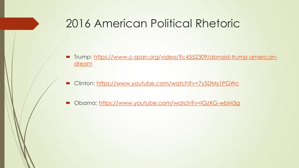 2016 american political rhetoric