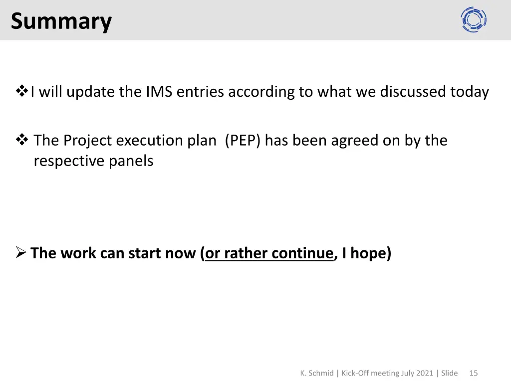 summary