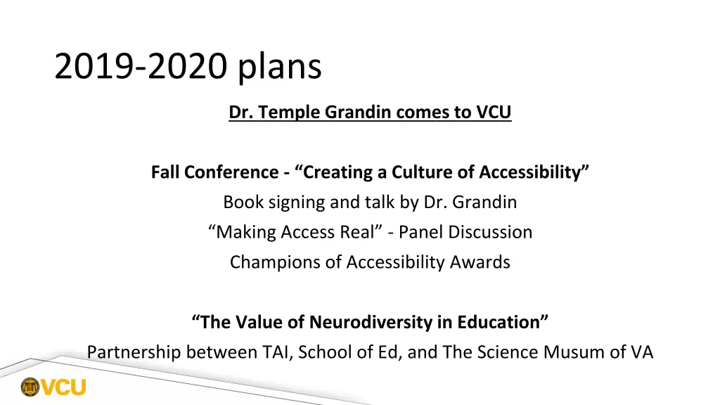 2019 2020 plans