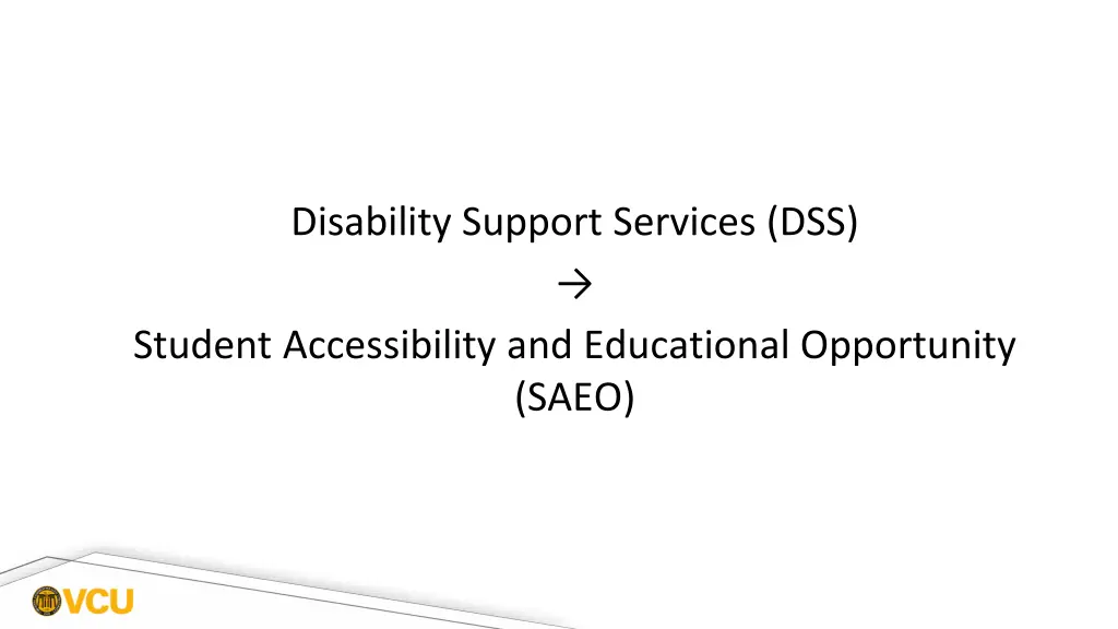 disability support services dss student