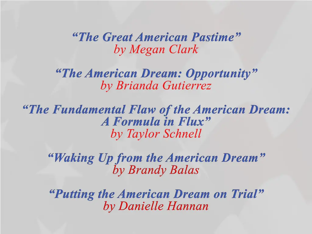 the great american pastime by megan clark 1